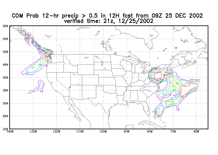 Prob greater than 0.5 21z
