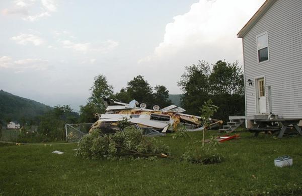 damage in Broome county