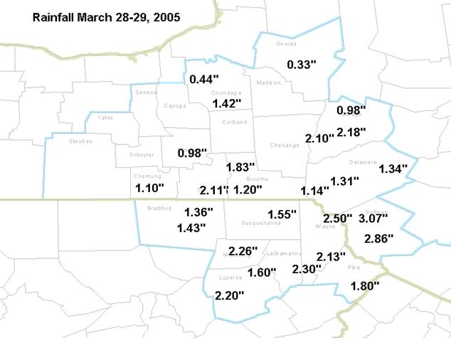 March 28-29 rainfall