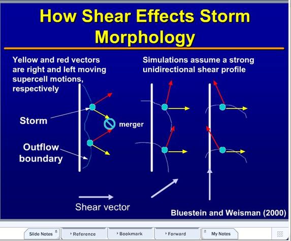 shear and storm morphology